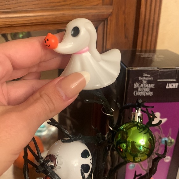 Tim Burton Nightmare Before Christmas Light Up Decorated Tree 12 in NEW - Picture 8 of 11